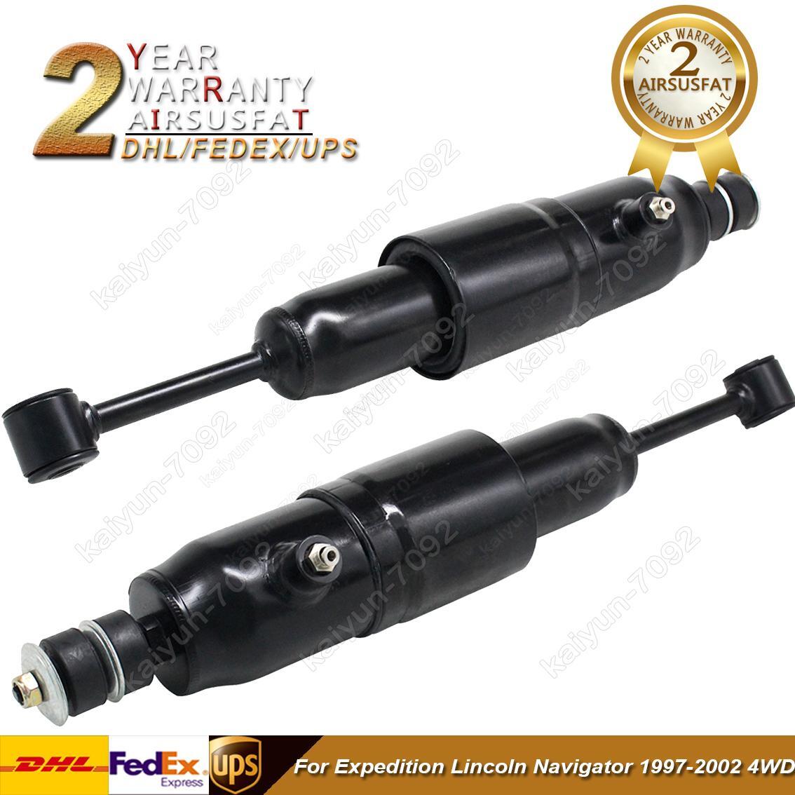 2pcs for Ford Expedition for Lincoln for Navigator 4WD Front Air Suspension Shock