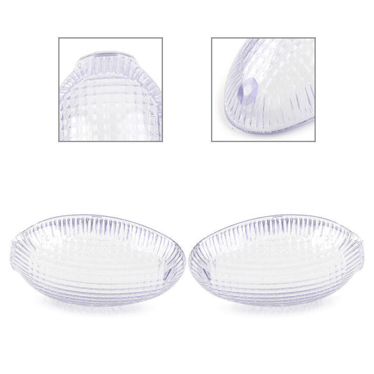 Clear Front Turn Signal Light Lens Fit for Ducati Monster 797 821 1100 1200 2006-10 Q