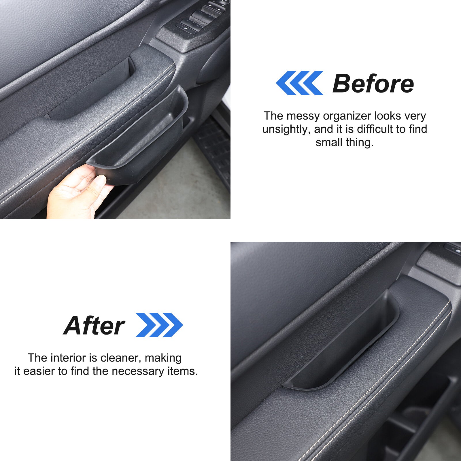 Silicone door slot storage container box suitable for Land Cruiser Prado LC250 24+- n