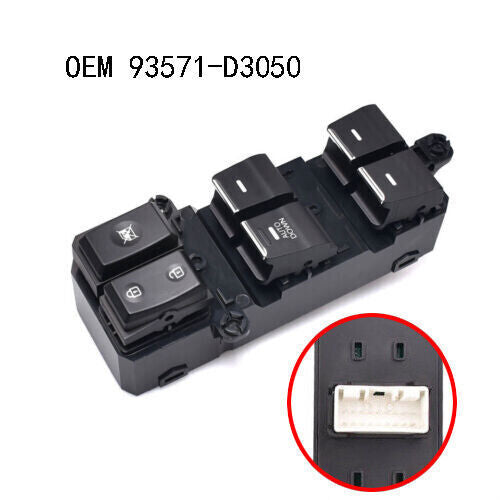 for Hyundai for Tucson 16-21 93571-D3050 Left Driver Master Power Window Switch NEW