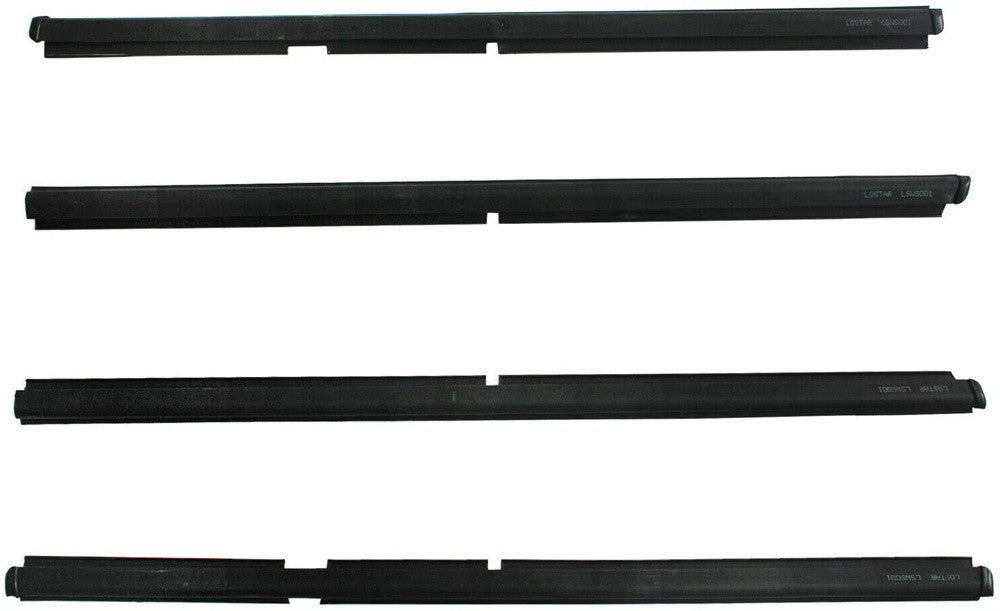 4 Pack Outer Window Glass Sealing Weatherstrip for Jeep for Grand Cherokee 1999-2004 Q