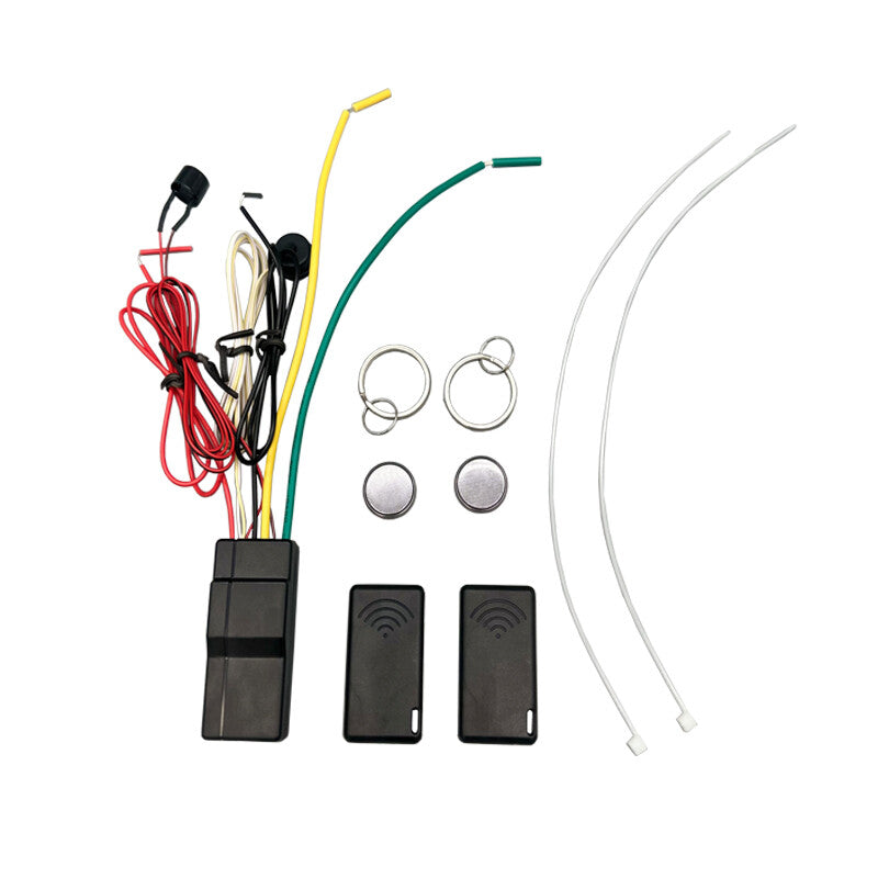 12V Anti Robbery Device 2.4Ghz Intelligent Hidden Lock Anti-Theft Lock Keyless v