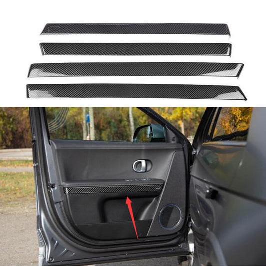 ABS Carbon Interior Car Door Panel Cover Trim for Hyundai IONIQ 5 2022-2024 B n
