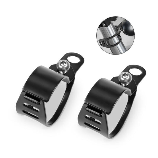 Turn Signal Light Mount Bracket Indicator for Custom Bikes w/ 35-51mm Front fork