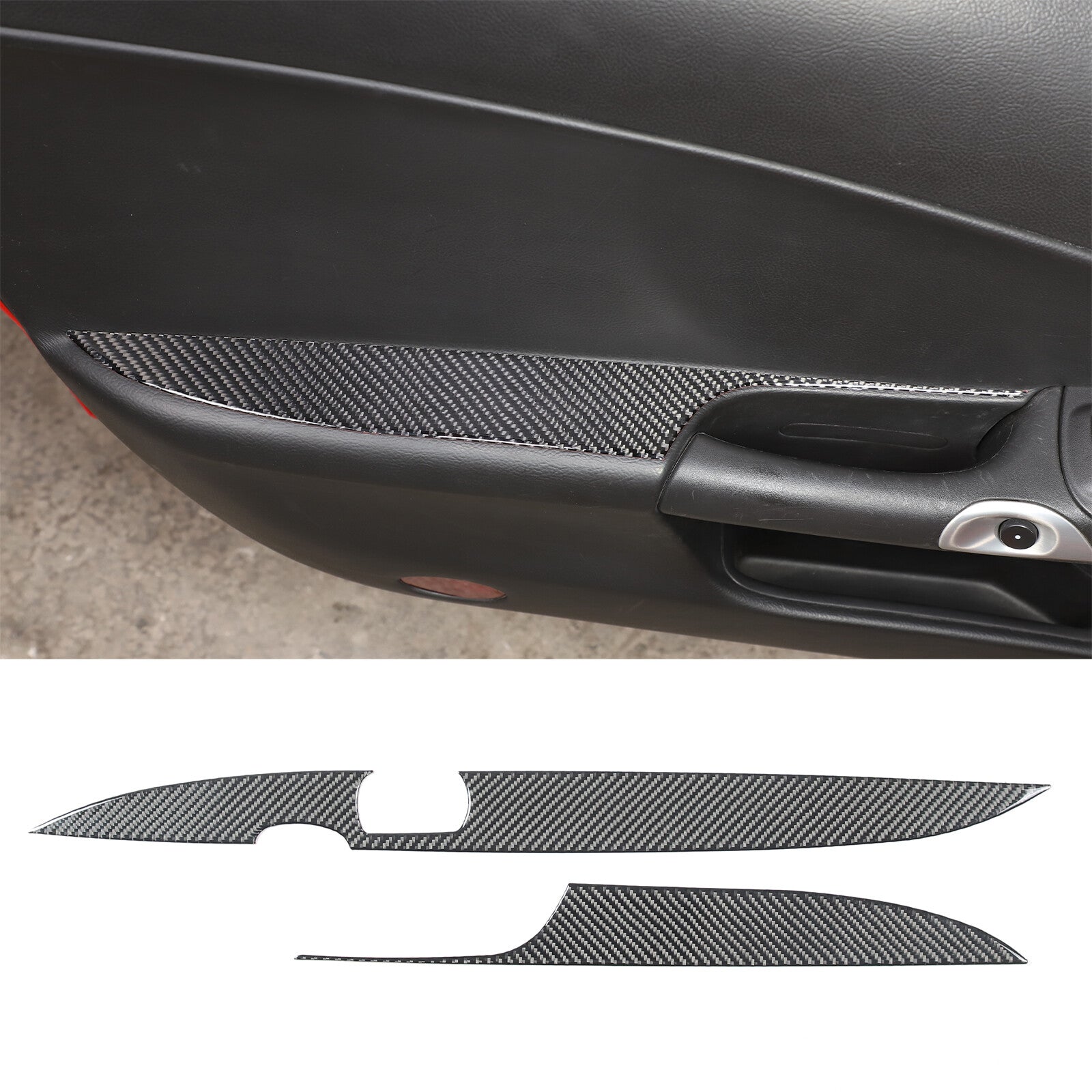 Door Window Switch Bezel Trim Panel Cover Replacement for Yaris 2012-2014- v