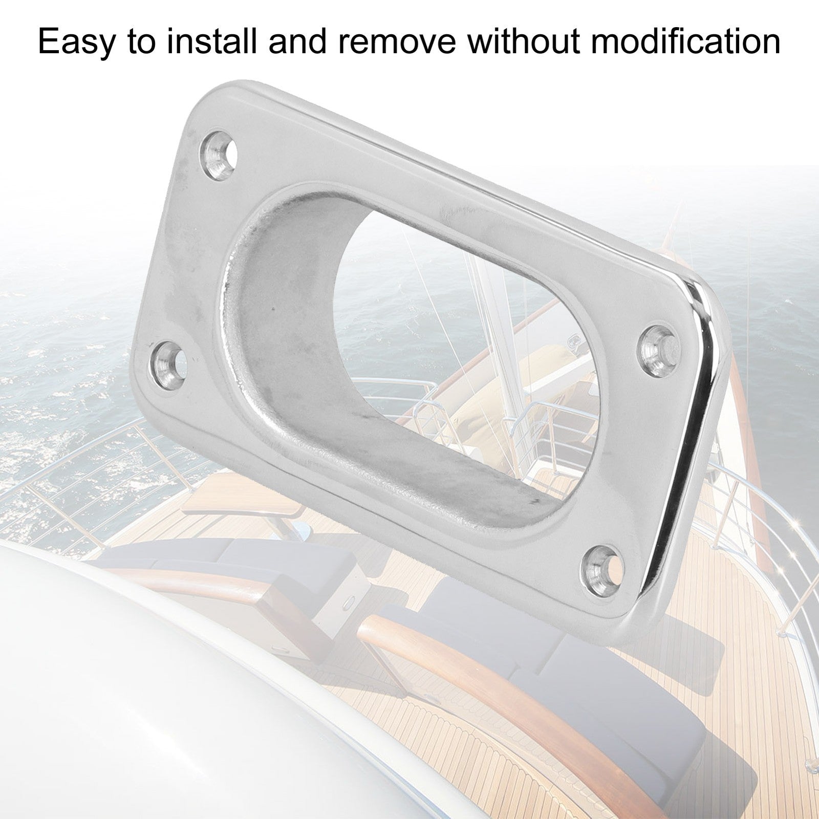 Hawse Fairlead 316 Stainless Steel Winch Cable Lead High Efficiency Winch Rope Q