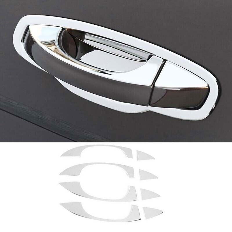for Volkswagen Atlas 18-23 ABS Chrome Exterior Outside Door Handle Cover Trim 8X
