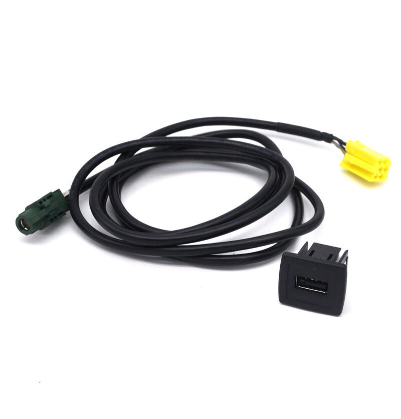 Retrofit USB socket Adaptor Cable for FIAT for ALFA ROMEO for LANCIA for Mercedes for smart W451 v