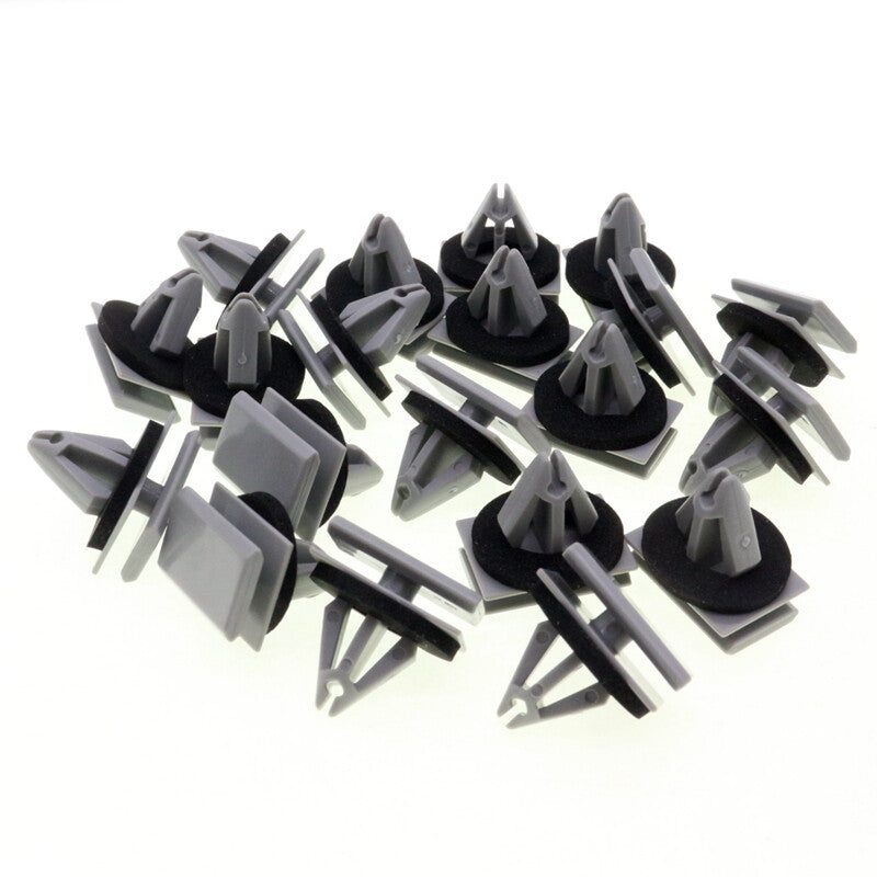 Smooth black front hood side airflow ventilation hole cover decorative automotive parts- v