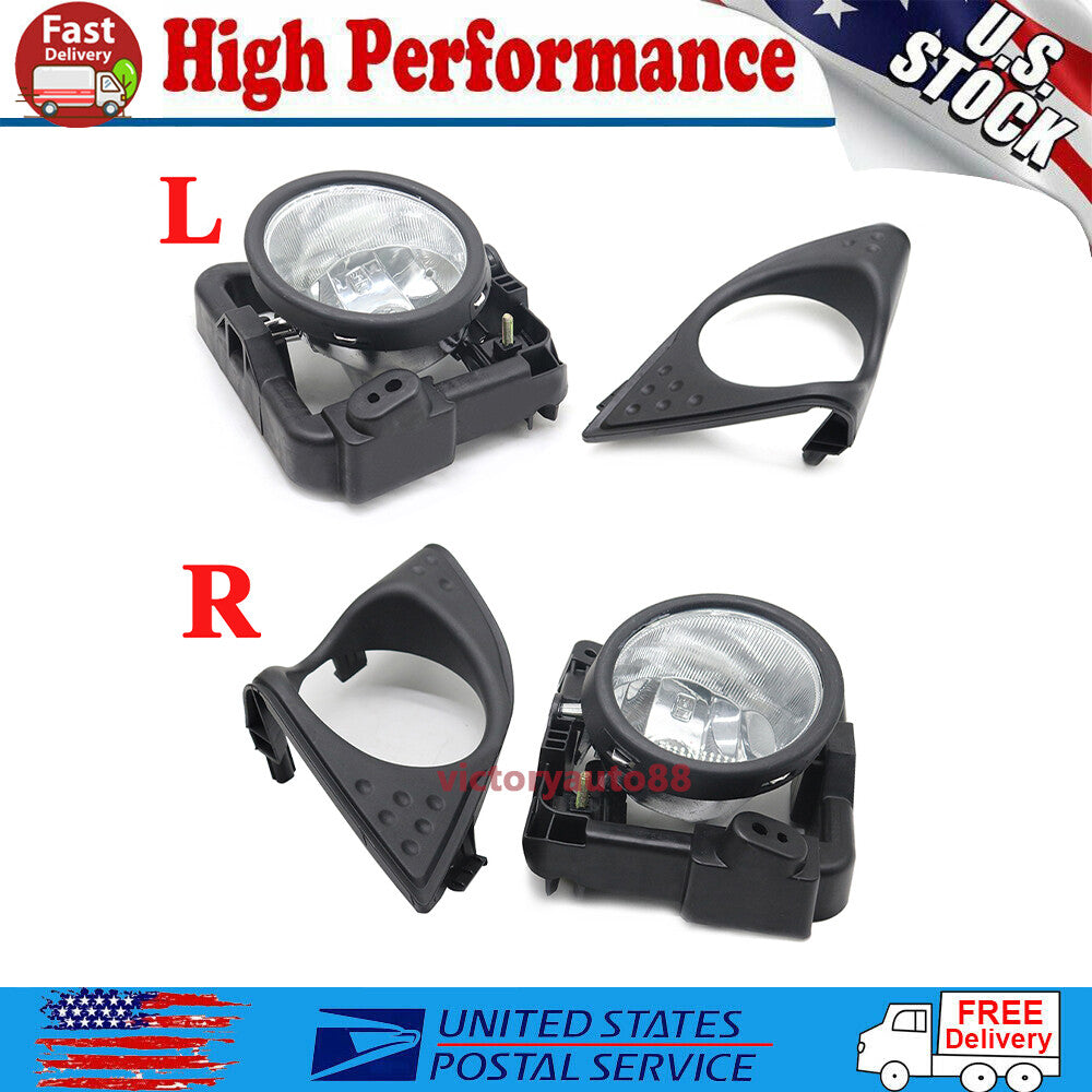 Driver's fog light bumper light kit for left and right sides, suitable for Acura TSX 3.5L 2009 2010