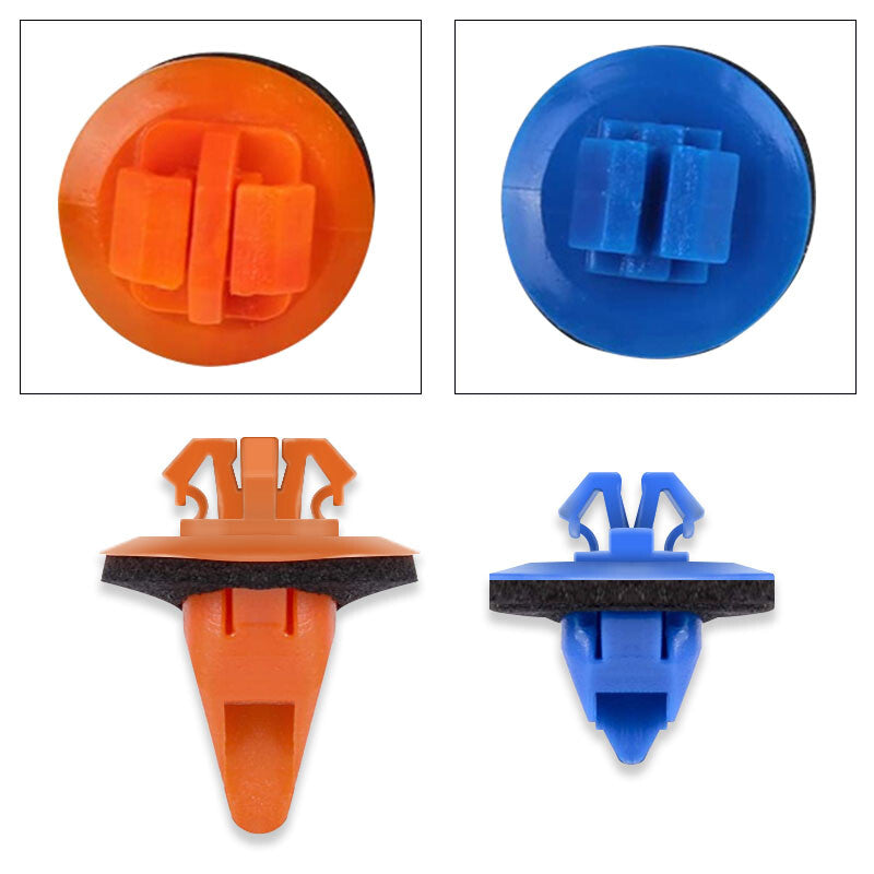 100x Fender Flare Molding Retainer Clips Fit for Toyota Tacoma 4Runner 2005-2016
