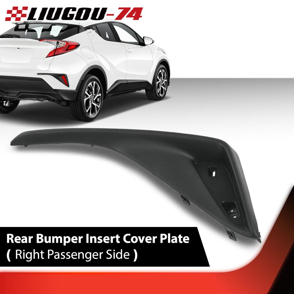Fits 2018 - 2019 for C-HR Bumper Insert Cover Right Passenger Side - v