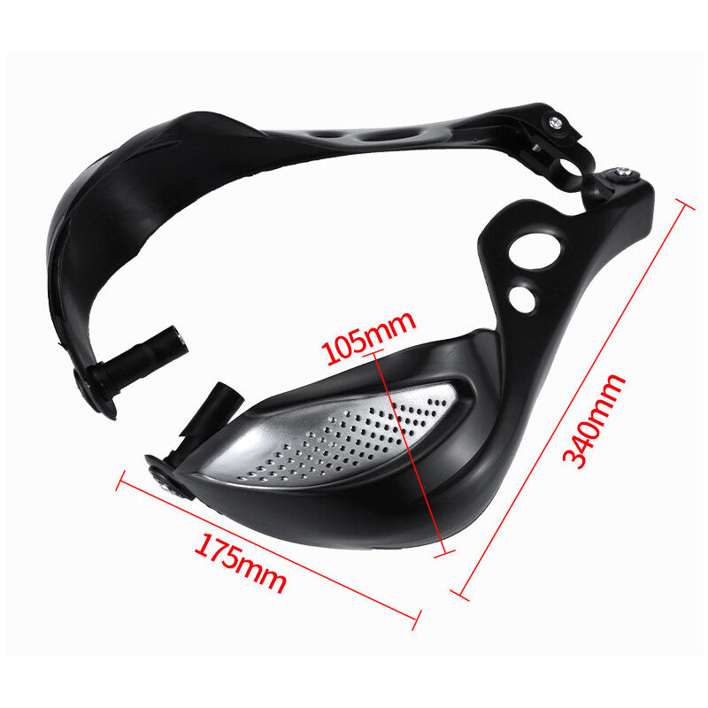 Long-lasting Motorcycle Hand Guard Handlebar Wind Spoiler Deflector Protective v