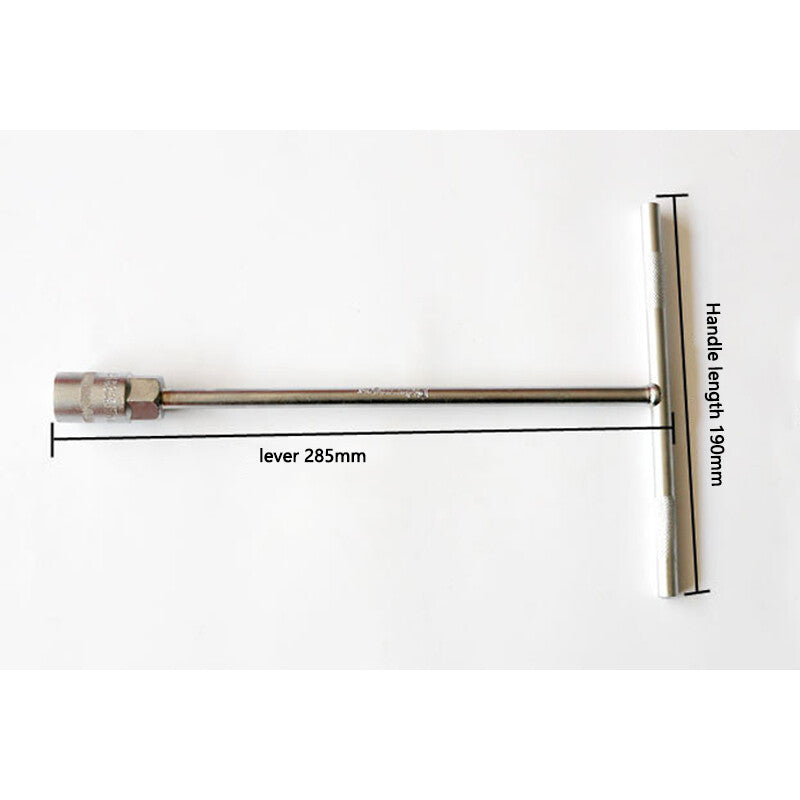 1Pc 6mm Metric T-Handle T Handle 45Steel Socket Wrench Tool For Car Motorcycle