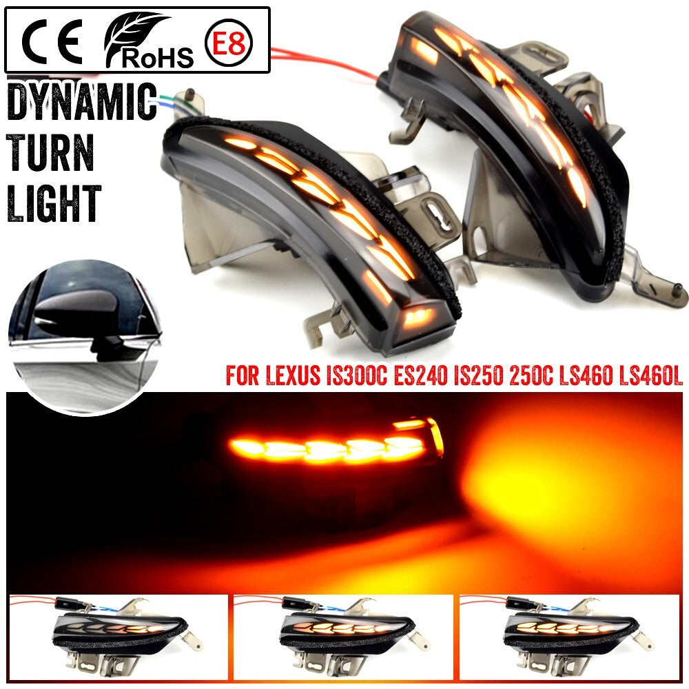 Dynamic Turn Light for Lexus IS IS300 IS350 GSE36 IS250C IS200D ES240 ES350 LS46