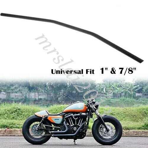 Motorcycle Handlebars 25mm 1 Drag Bars Flat for Harley Street / Off Road Racer Q