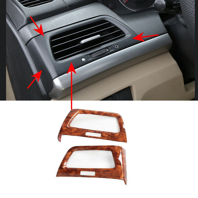 Glossy Black Front Center Grille Strip Cover 1pc For Highlander 2020-2022 v