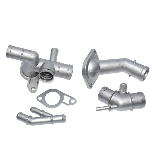 Aluminum Engine Coolant Flange Hose Kit for for VW for Golf for Jetta for Audi A3 TT- v