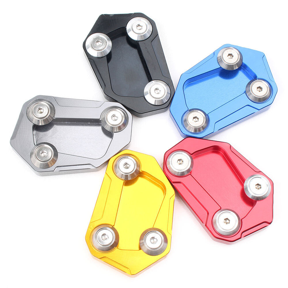 1x Kickstand Enlarge Plate Side Stand Extension Pad Fit for BMW S1000R 14-2016 Q