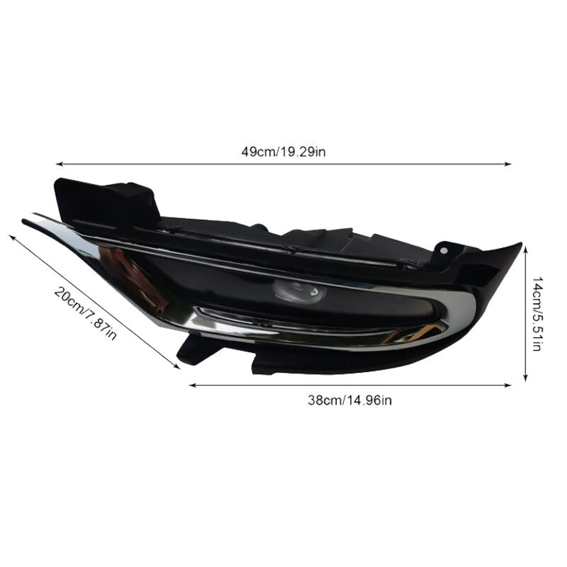 2P is suitable for the 2015-2021 for Chrysler 300 LED chrome fog lamp driver passenger+switch ch v