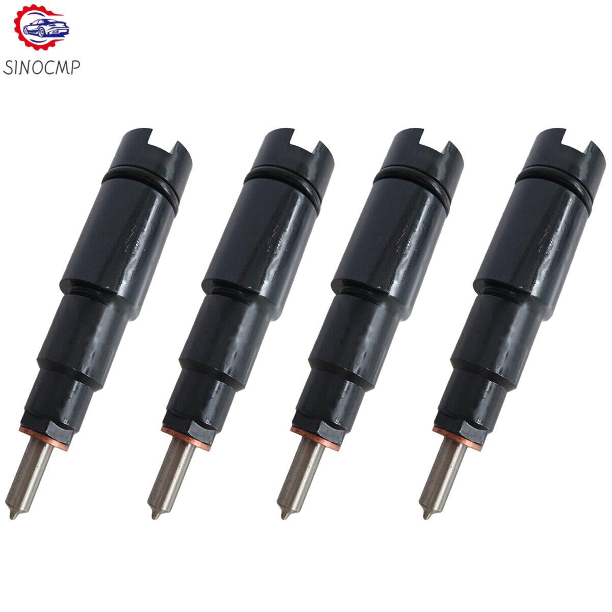 4PCS Fuel Injector Nozzle 0432191426 3948529 Fit For 8.3L ISC Engine