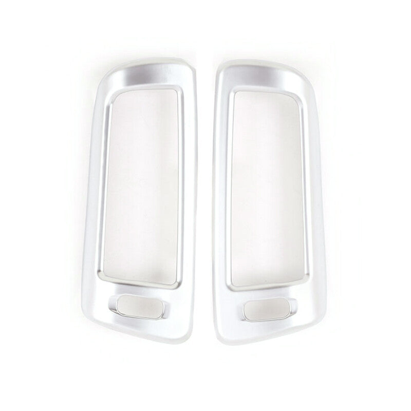 2-Piece Silver B-Pillar Air Socket Frame Trim for G-Class 19-2020 n