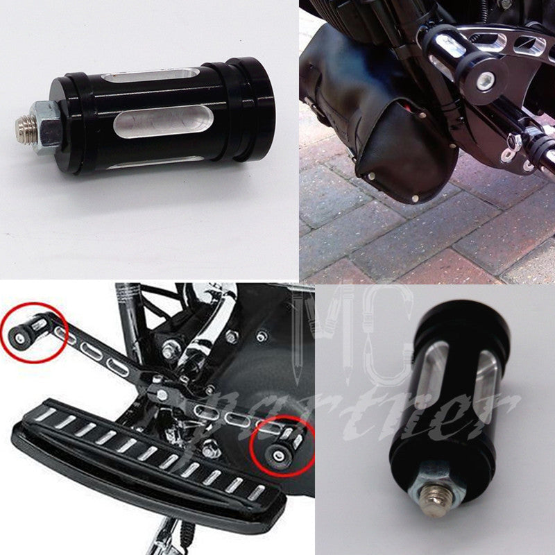 Black CNC Edge Cut Shifter Peg for Harley Touring Softail Sportster Dyna Q