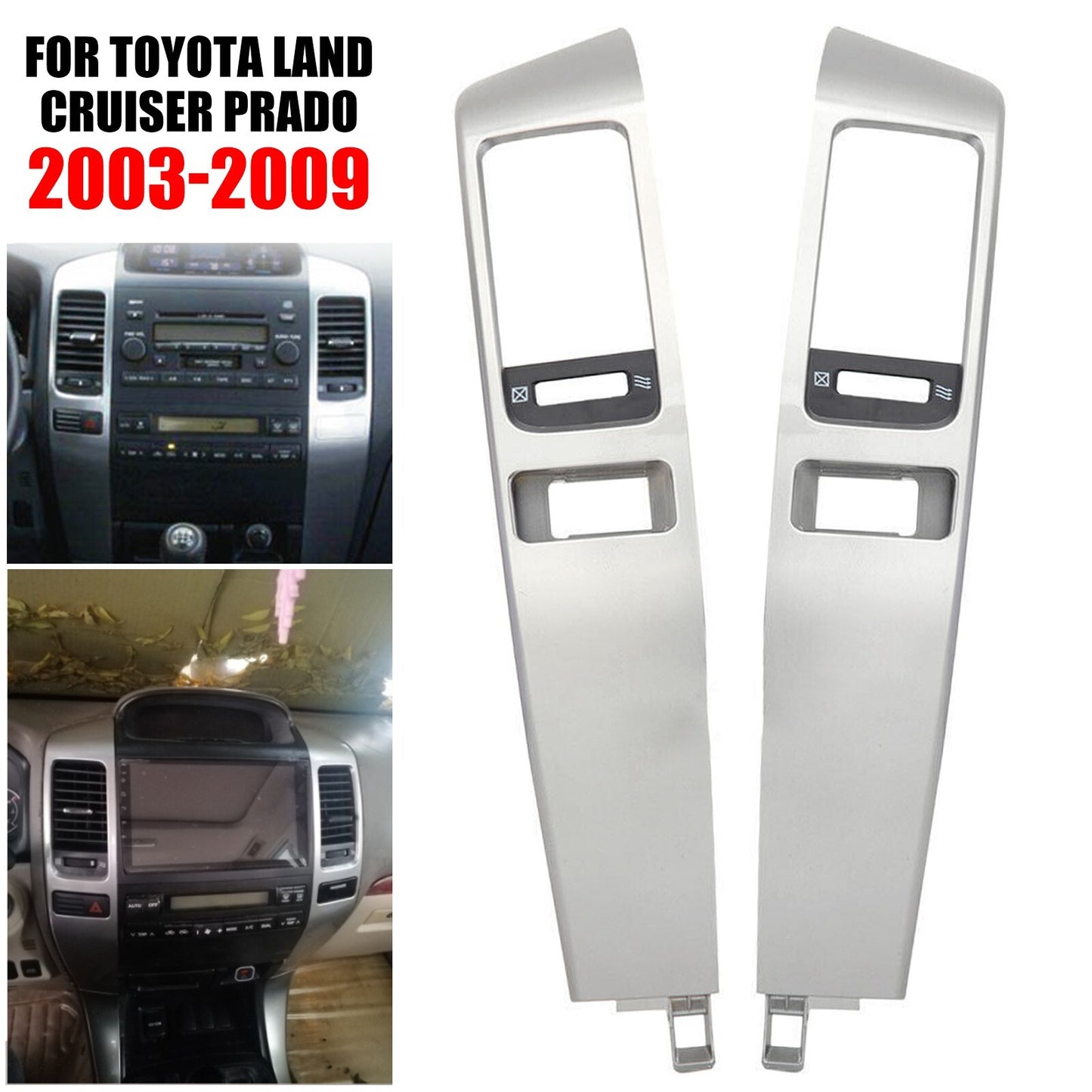 Suitable for Toyota for Land Cruiser Prado 2003-2009 dashboard AC ventilation sensor Penal