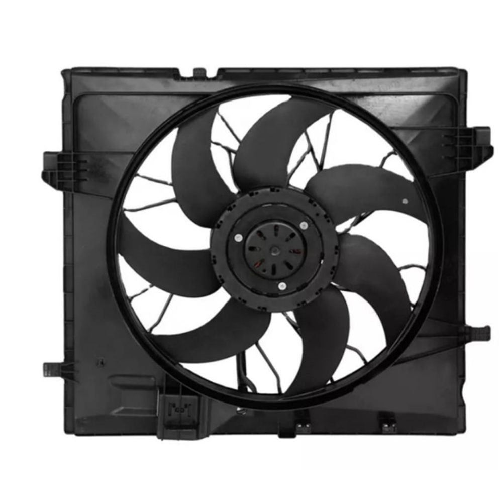 The radiator cooling fan is suitable for Mercedes-Benz X166 W166 GLE350 2011-2019. Q