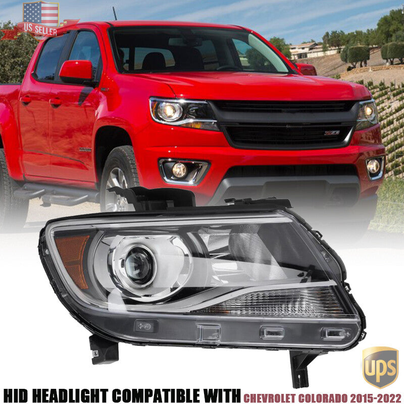 HID Projector Headlight For 2015-2022 for Chevrolet Colorado Passenger RH GM2503408