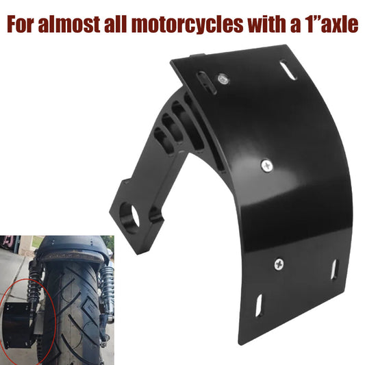 Motorcycle side-mounted license plate bracket suitable for Harley-Davidson and for Honda GM - n