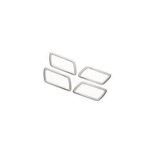 for Chevrolet 18-2021 Equinox Silver Titanium Console Storage Box Cover Trim 4