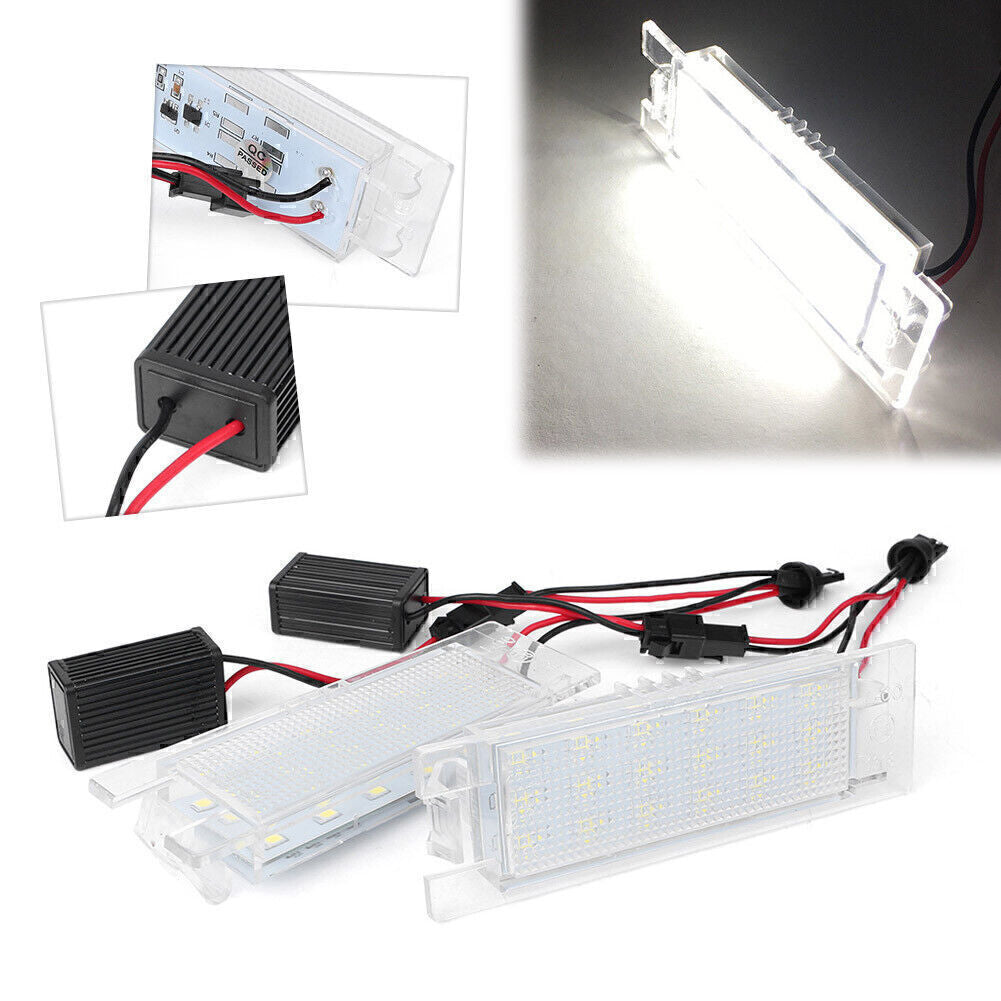 LED Number Plate Lights License Plate Light Rear Lamps for Opel Zafira Universal