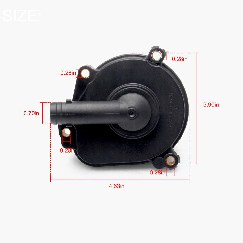 2720100631 Engine Crankcase Vent Valve Oil Separator Cover for Mercedes-Benz
