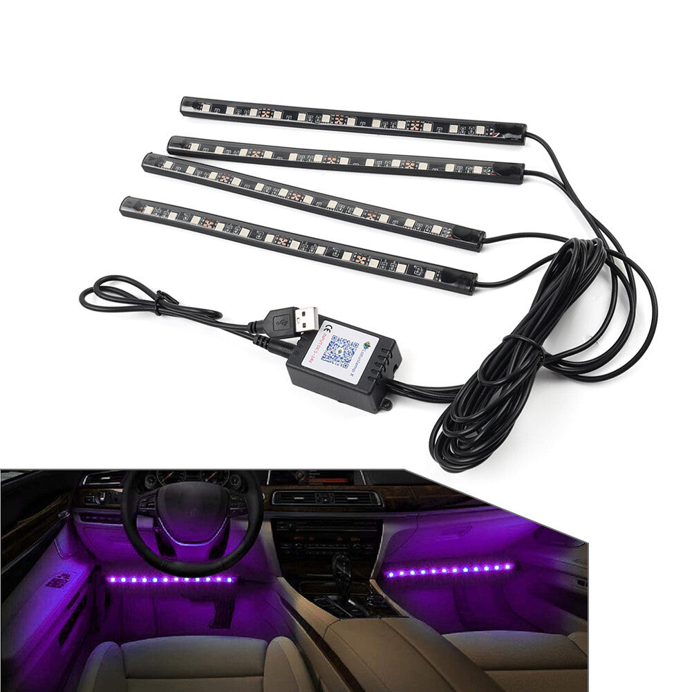 RGBMusic Voice Control Floor Atmosphere Light Decorative Foot Lamp Q