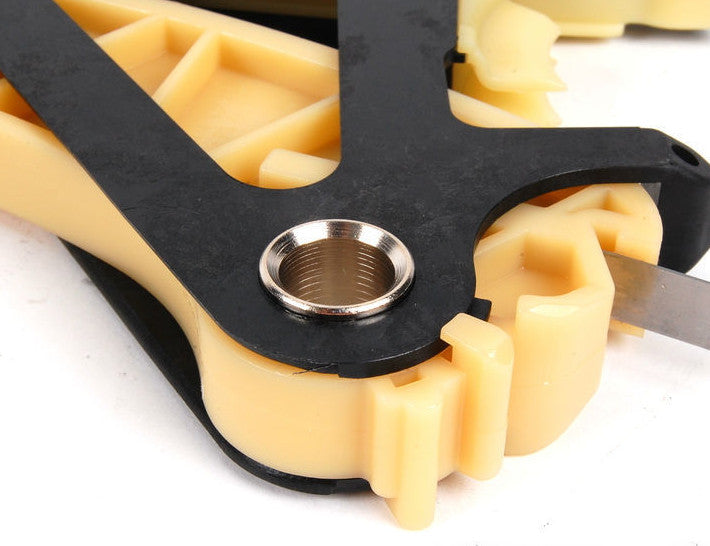 One-piece chain tensioner and guide for X1, X3, Z4, E90, E88, E84, and E60. n