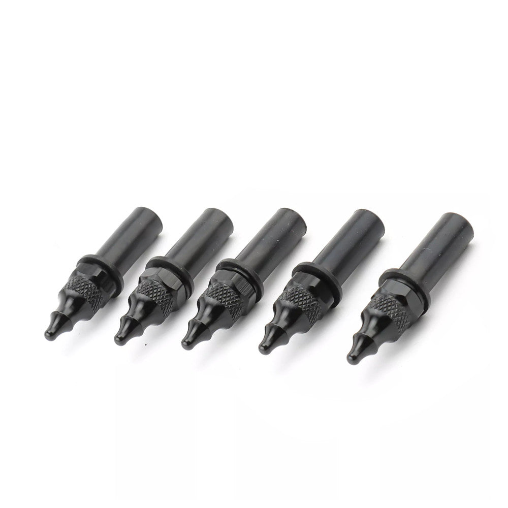 Black 5PCS Windscreen Windshield Bolt Screws Kit for Harley Electra Street Glide