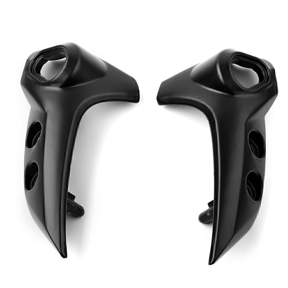 Headlight Bracket Cover Upper Side Fairing Kit for YAMAHA FZ6N 2004-2010 Black