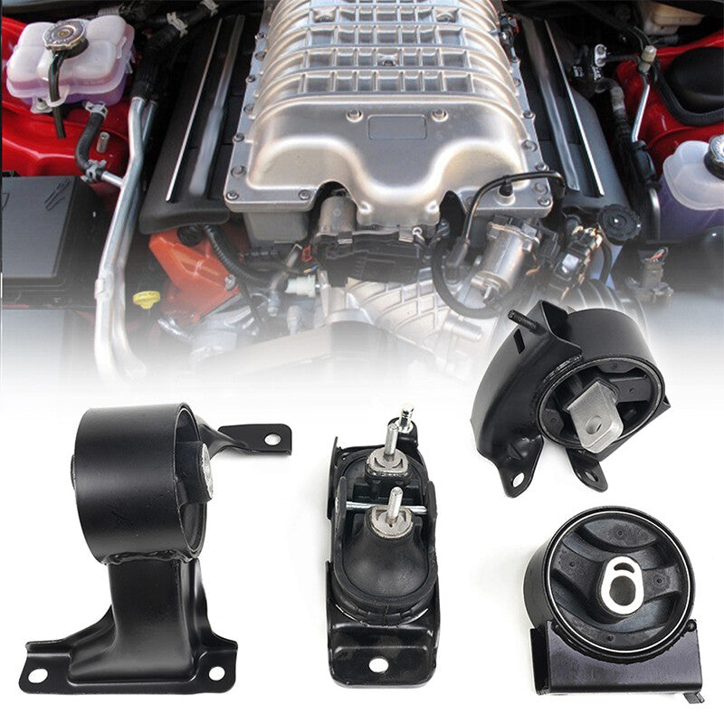 4¡ÁEngine Motor Trans Mounts Kit for 2011-2016 for Chrysler Town  Country for Ram C/V for VW