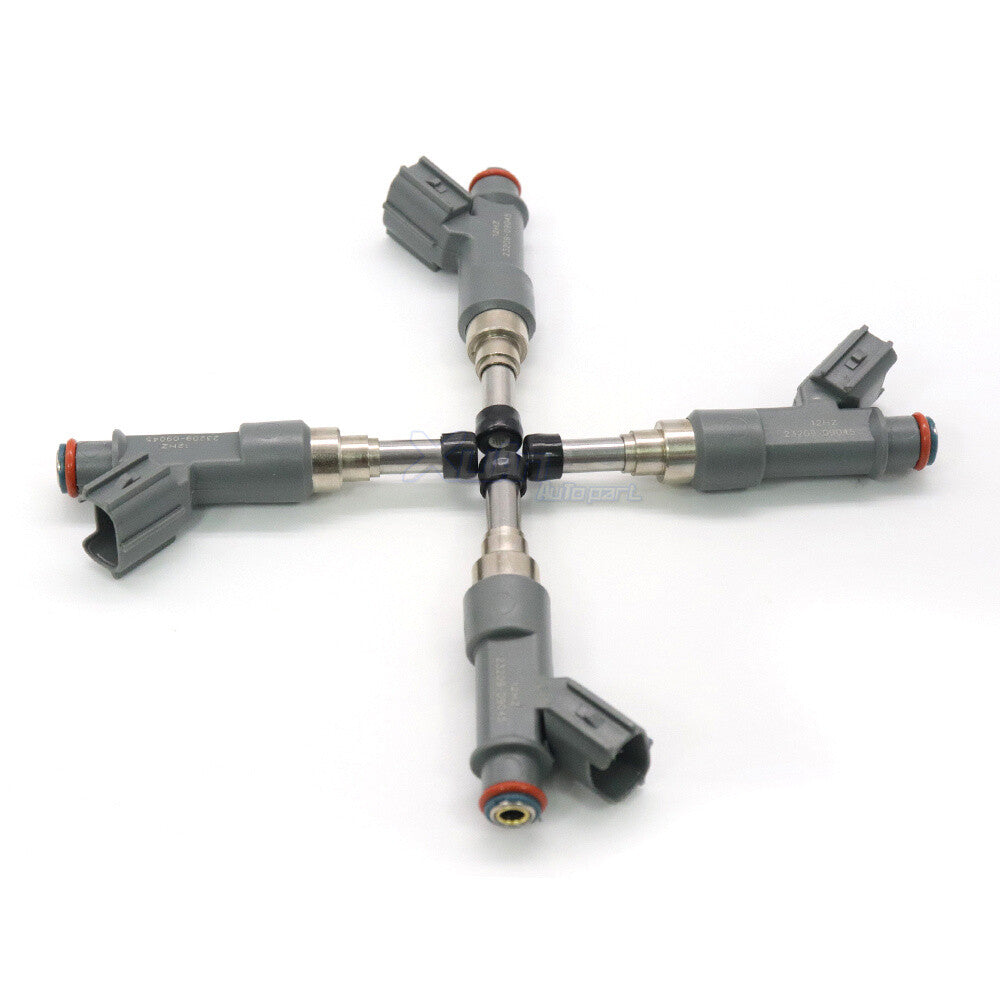 4-pack of fuel injectors 23250-75100 for Toyota Tacoma 2.7L 4Runner. Contact: 05-14 23209-79155