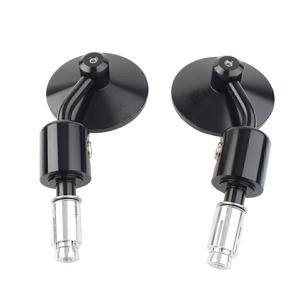 Motorcycle Rearview Side Mirrows For Street Bike Cruiser chopper Scooter Q