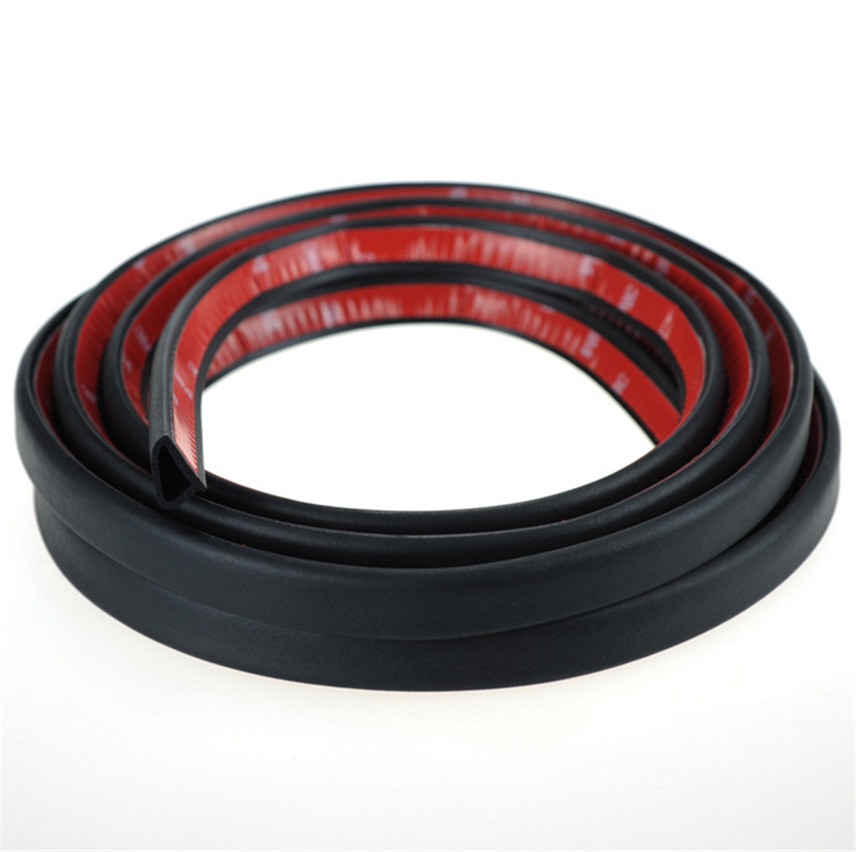 Car Door Seal Strip Sloping D-Type Edge Guard Protector Rubber Trim Soundproof