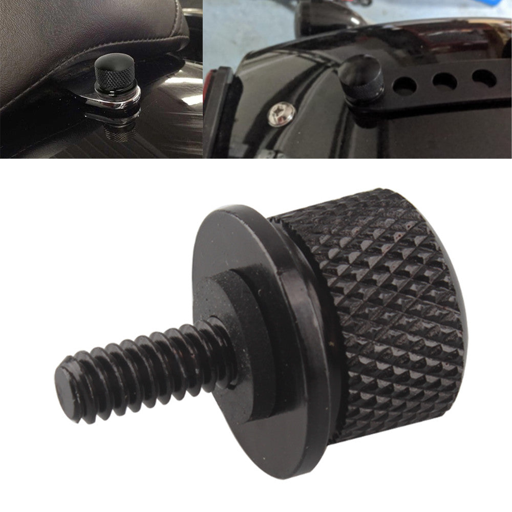 Rear fender for seat bolts for Harley-Davidson Touring models 1986 and above, black. n