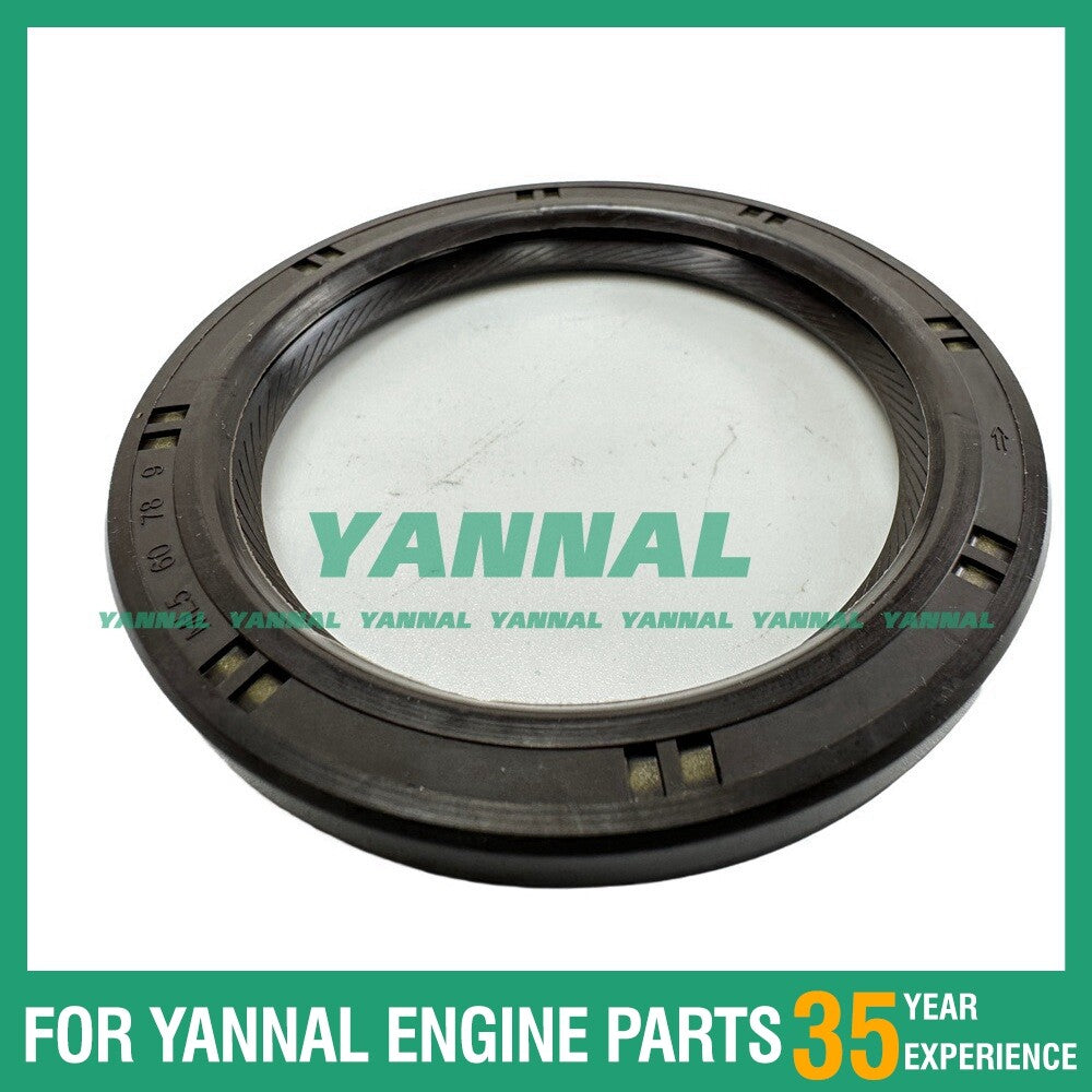 Crankshaft rear oil seal suitable for L3C-