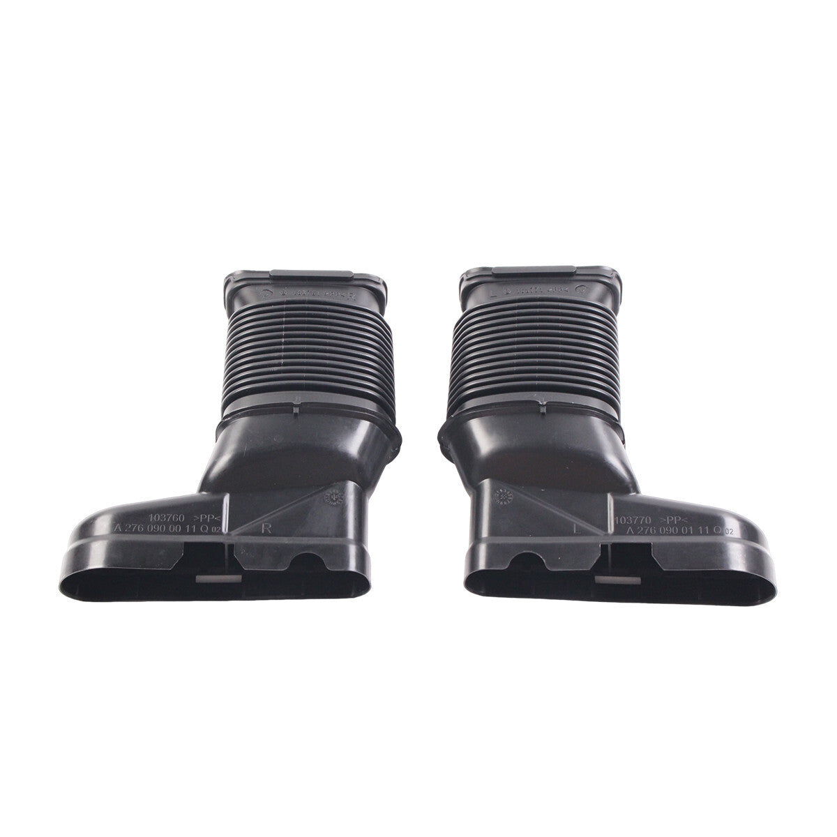 Pair Left Right Air Intake Duct Hose for Mercedes-Benz CLS 320 C218 350 E-Class Q