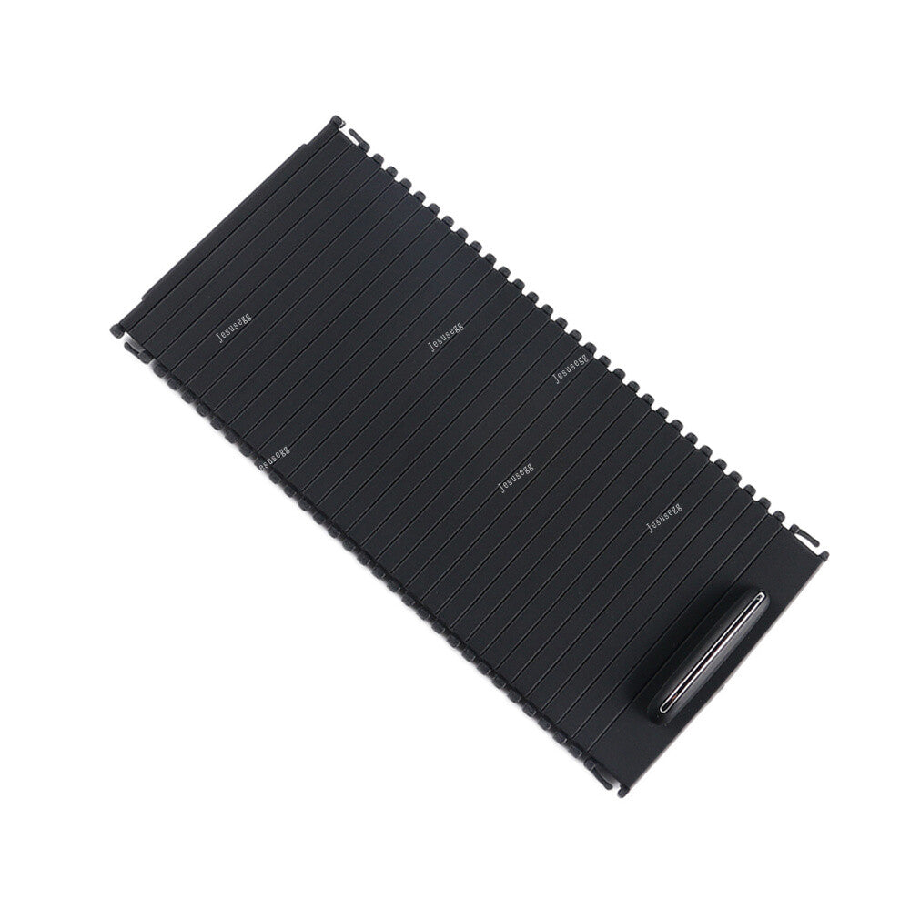 Black Fits for Mercedes W204 W212 S212 S204 Roller Blind Cover Centre Console Q