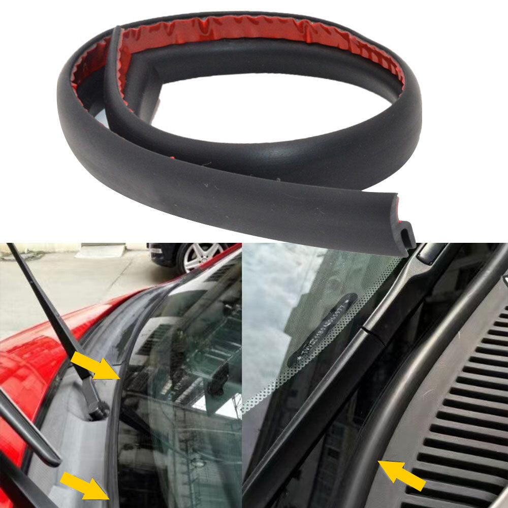 2-meter automotive windshield panel rubber sealing strip molding decorative accessory - n
