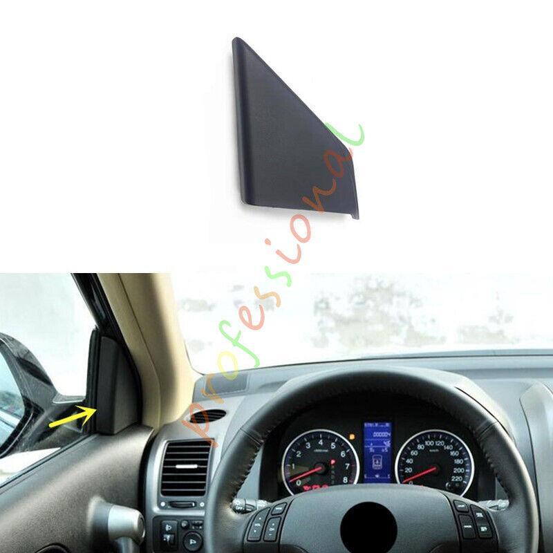 for Honda CRV 2007 - 2011: Left rearview mirror inner A pillar triangular window trim.
