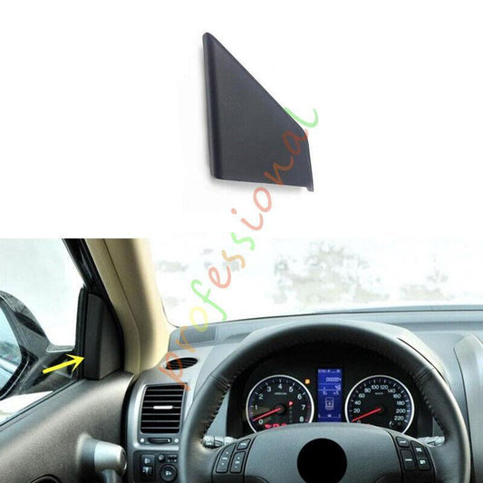 for Honda CRV 2007 - 2011: Left rearview mirror inner A pillar triangular window trim.