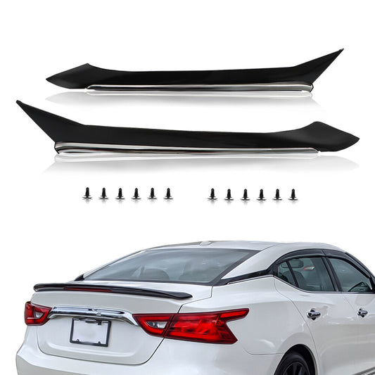 Two-piece rear right and left pillar molding trim for 2016-2021 Maxima. n